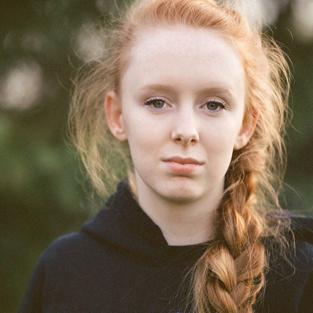 That braid! Shot on expired with my new (to me) Mamiya 645 210mm.
